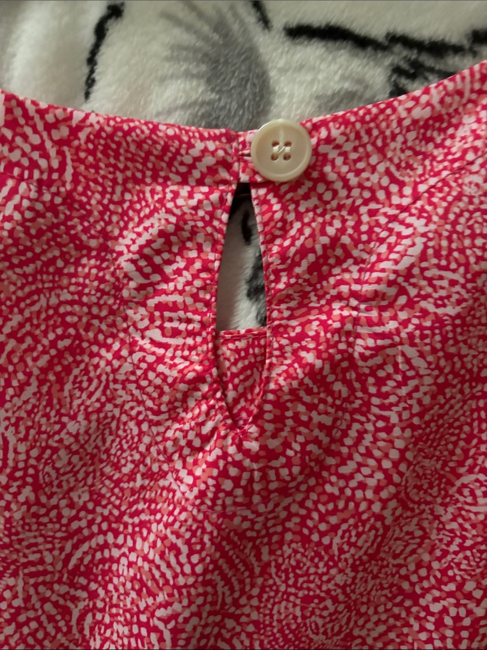 Women’s Sleeveless Coral and Pink Sundress - Picture 2 of 2